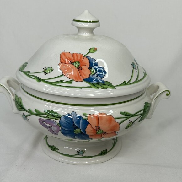 Villeroy & Boch Amapola Lidded Soup‎ Tureen Porcelain Floral - Picture 10 of 11